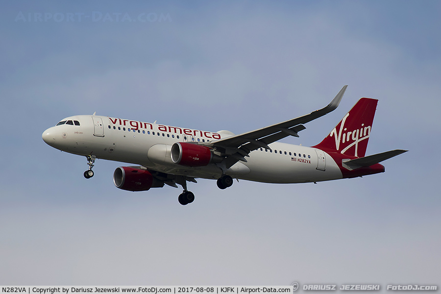 N282VA, 2015 Airbus A320-214 C/N 6704, Airbus A320-214 - Virgin America  C/N 6704, N282VA
