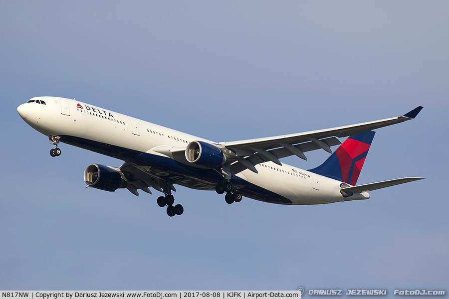 N817NW, 2007 Airbus A330-323 C/N 0843, Airbus A330-323 - Delta Air Lines  C/N 843, N817NW