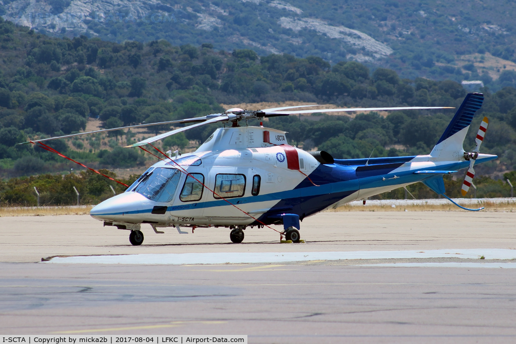 I-SCTA, Agusta A-109E Power C/N 11201, Parked