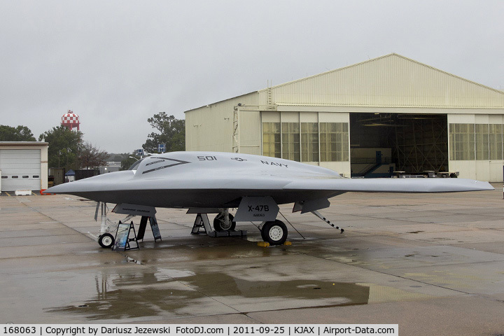 168063, Northrop Grumman X-47B Pegasus C/N AV-1, X-47B Unmanned Combat Aerial Vehicle (UCAV) mock-up