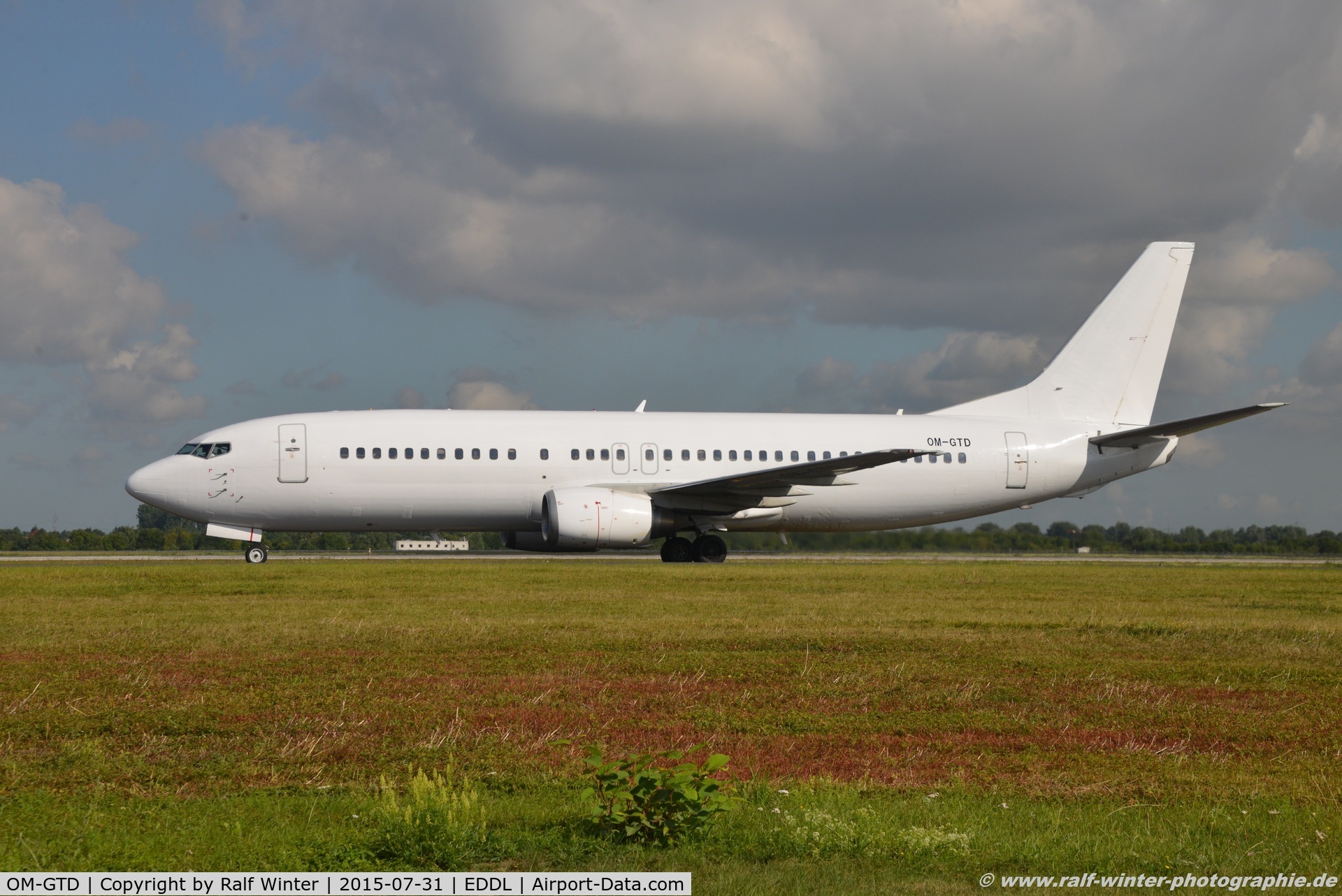 OM-GTD, 1993 Boeing 737-46J C/N 27171, Boeing 737-46J - RLX Go2Sky out of colours 1.7.2015 Niki - 27171 - OM-GTD - 31.07.2015 - DUS