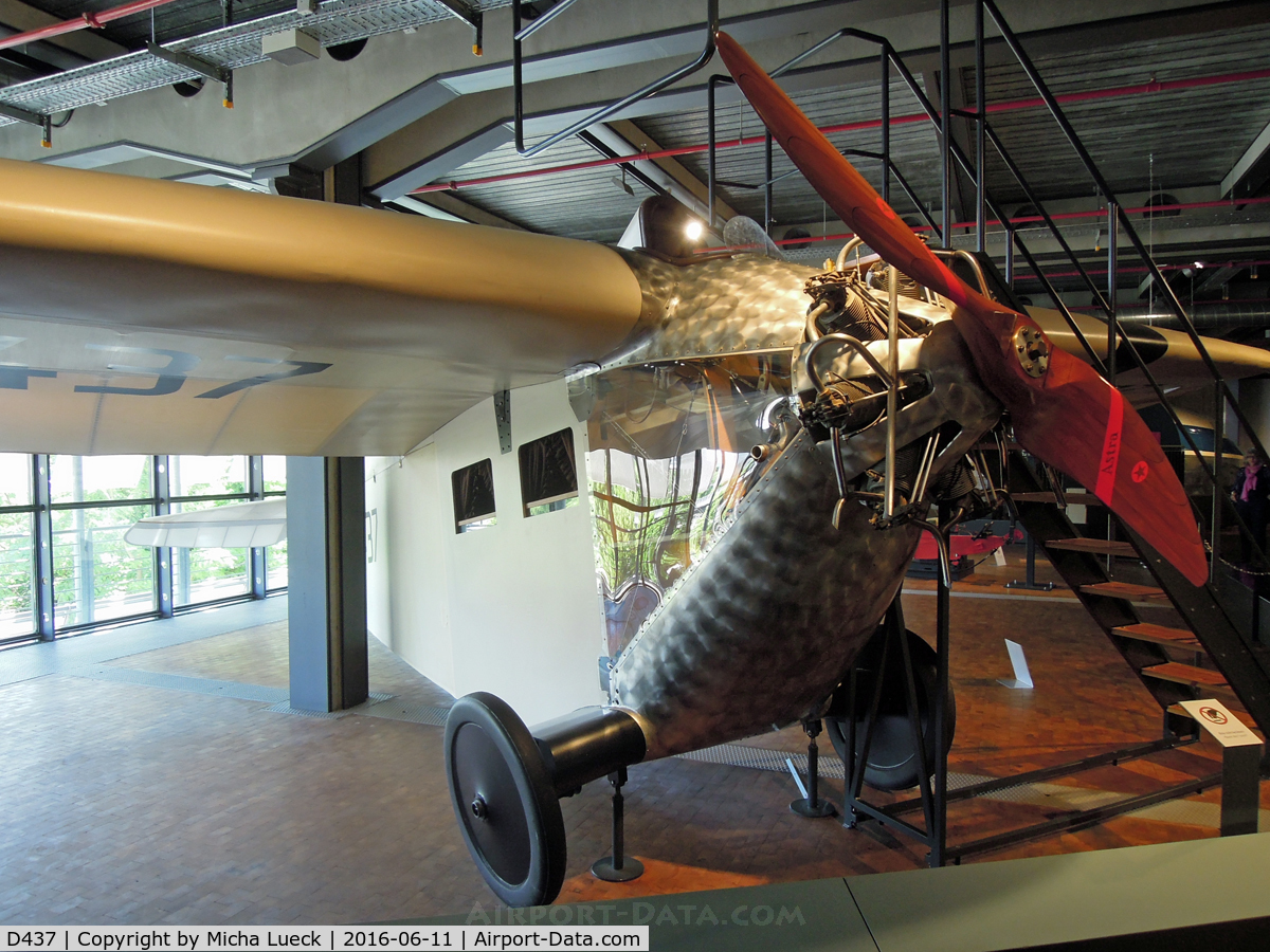 D437, 1924 Focke-Wulf A 16 Replica C/N Not found D437, At the German Museum for Technology in Berlin