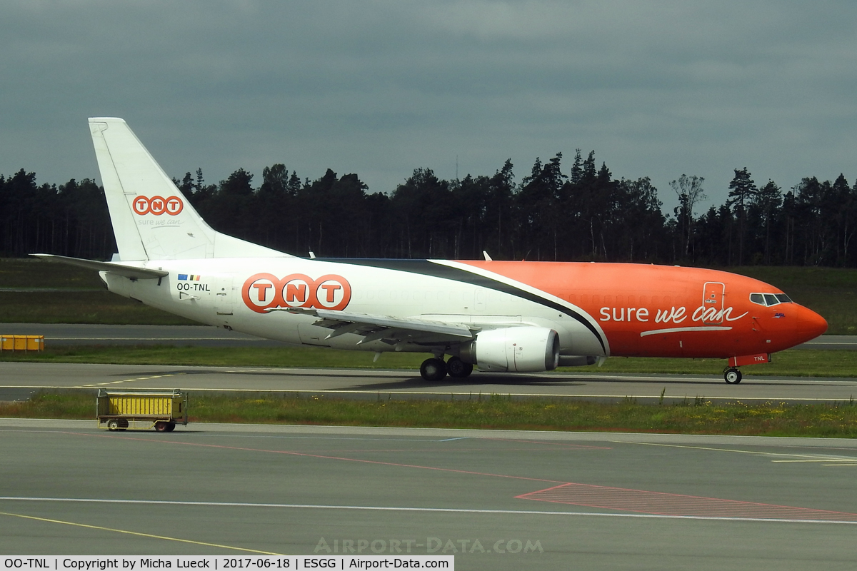 OO-TNL, 1998 Boeing 737-34S C/N 29109, At Gothenburg