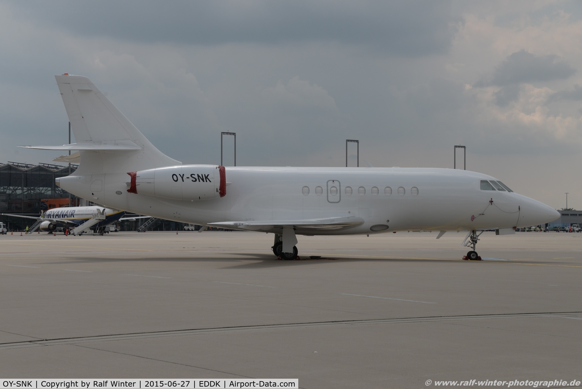 OY-SNK, 2005 Dassault Falcon 2000LX C/N 223, Dassault Facon 2000 - MMD Air Alsie - 223 - OY-SNK - 27.06.2015 - CGN