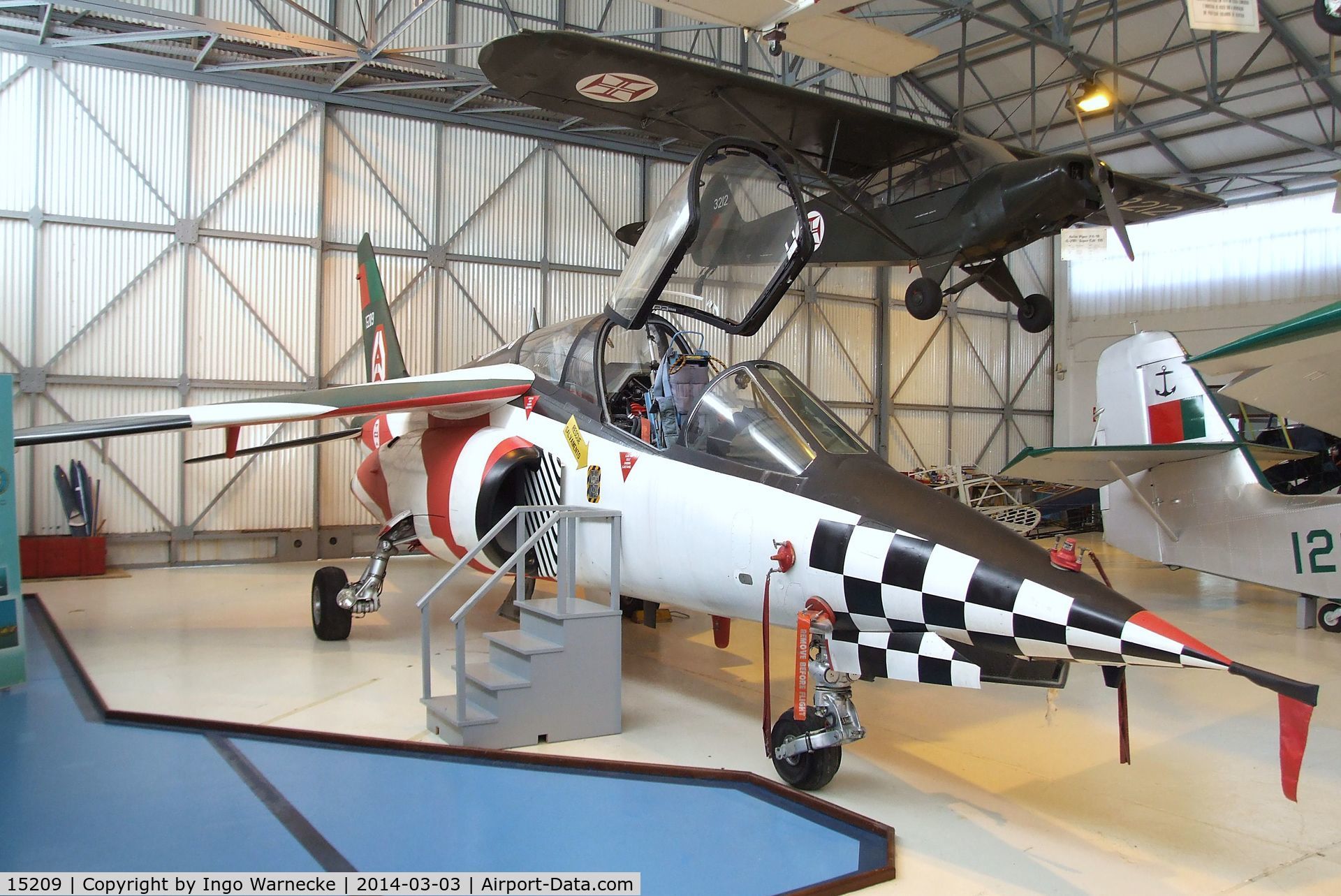 15209, Dassault-Dornier Alpha Jet A C/N 0032, Dassault-Breguet / Dornier Alpha Jet A at the Museu do Ar, Alverca