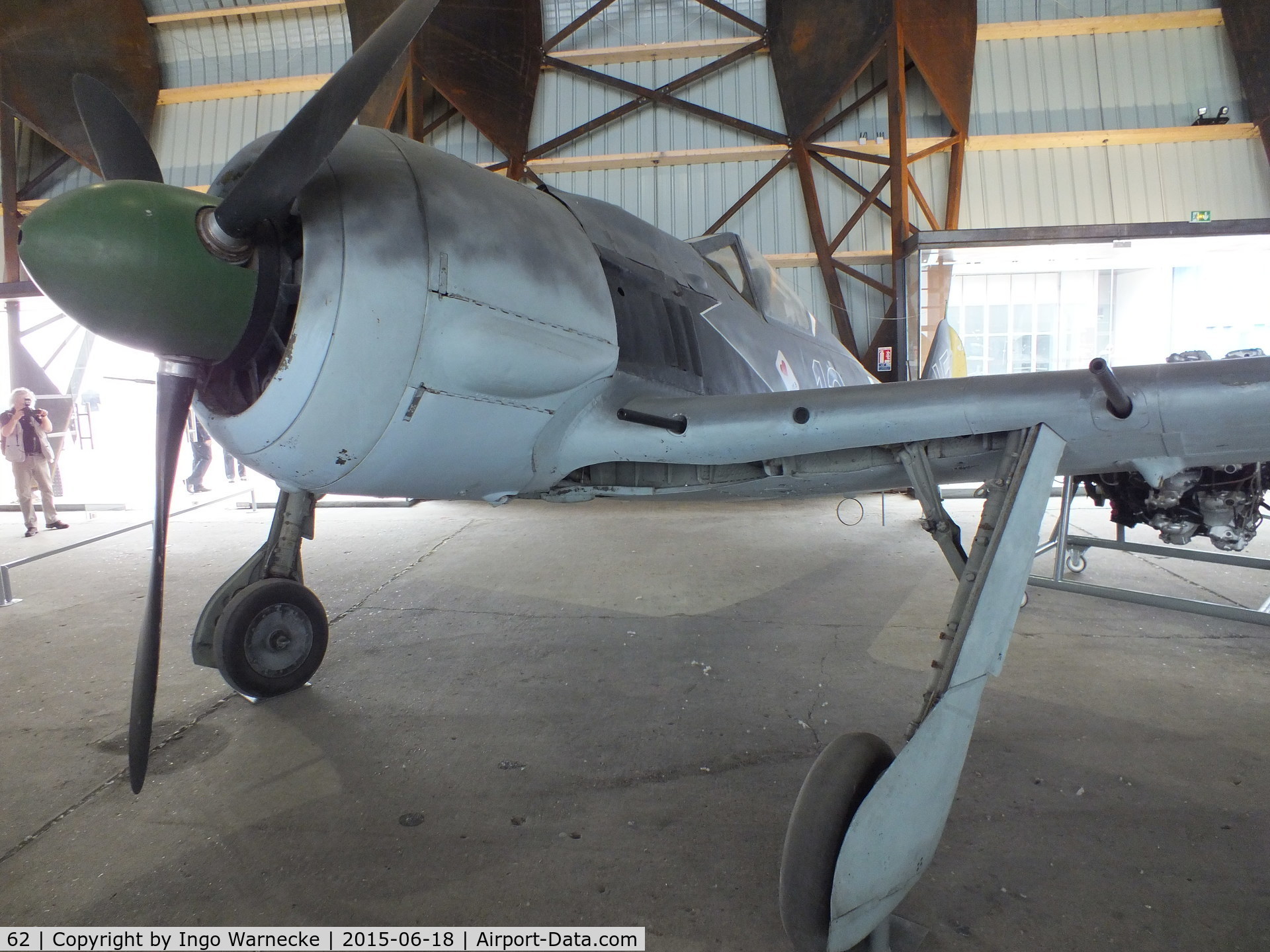 62, SNCAC NC.900 (Focke Wulf Fw.190) C/N 62, Focke-Wulf Fw 190A-8 (SNCAC NC.900) at the Musee de l'Air, Paris/Le Bourget