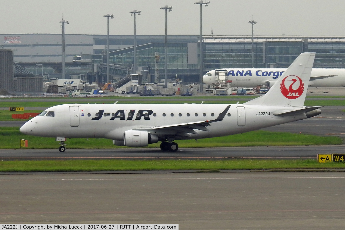 JA222J, 2013 Embraer 170STD (ERJ-170-100STD) C/N 17000356, At Haneda