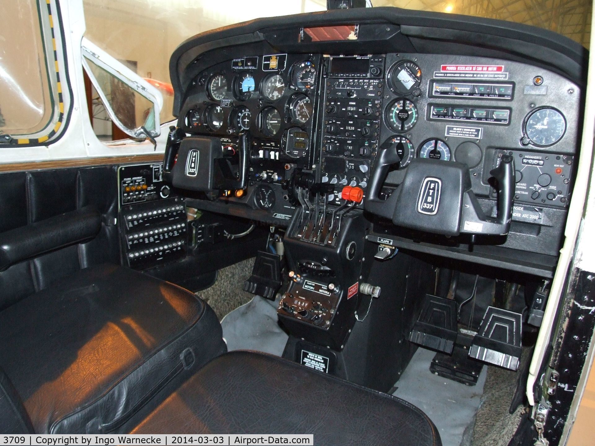 3709, Reims FTB337G C/N 0010, Cessna (Reims) FTB337G Milirole at the Museu do Ar, Alverca  #c