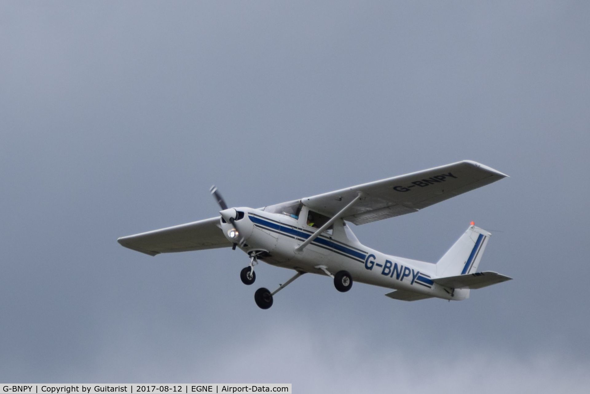 G-BNPY, 1977 Cessna 152 C/N 152-80249, At Gamston
