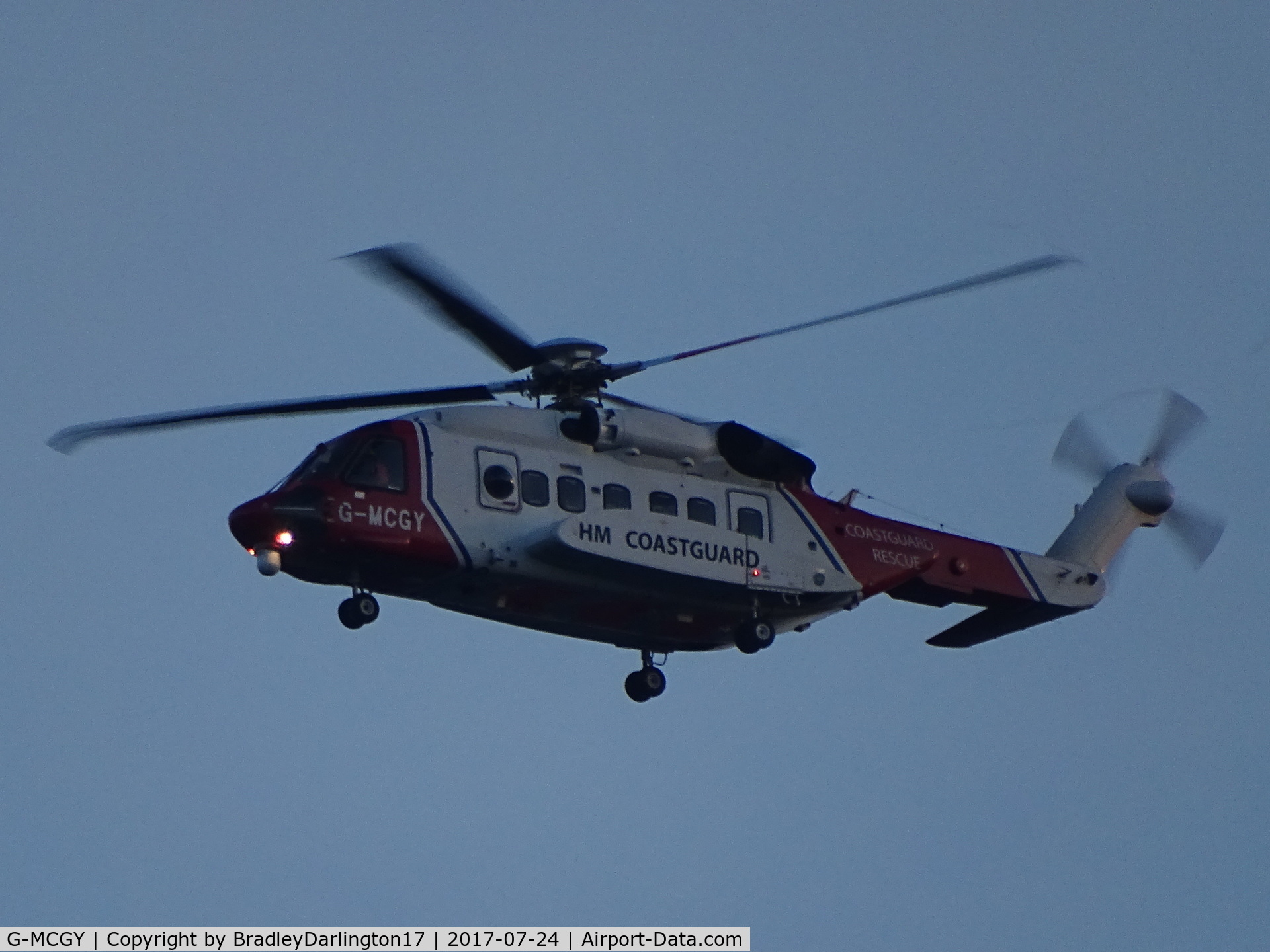 G-MCGY, 2014 Sikorsky S-92A C/N 920257, G-MCGY