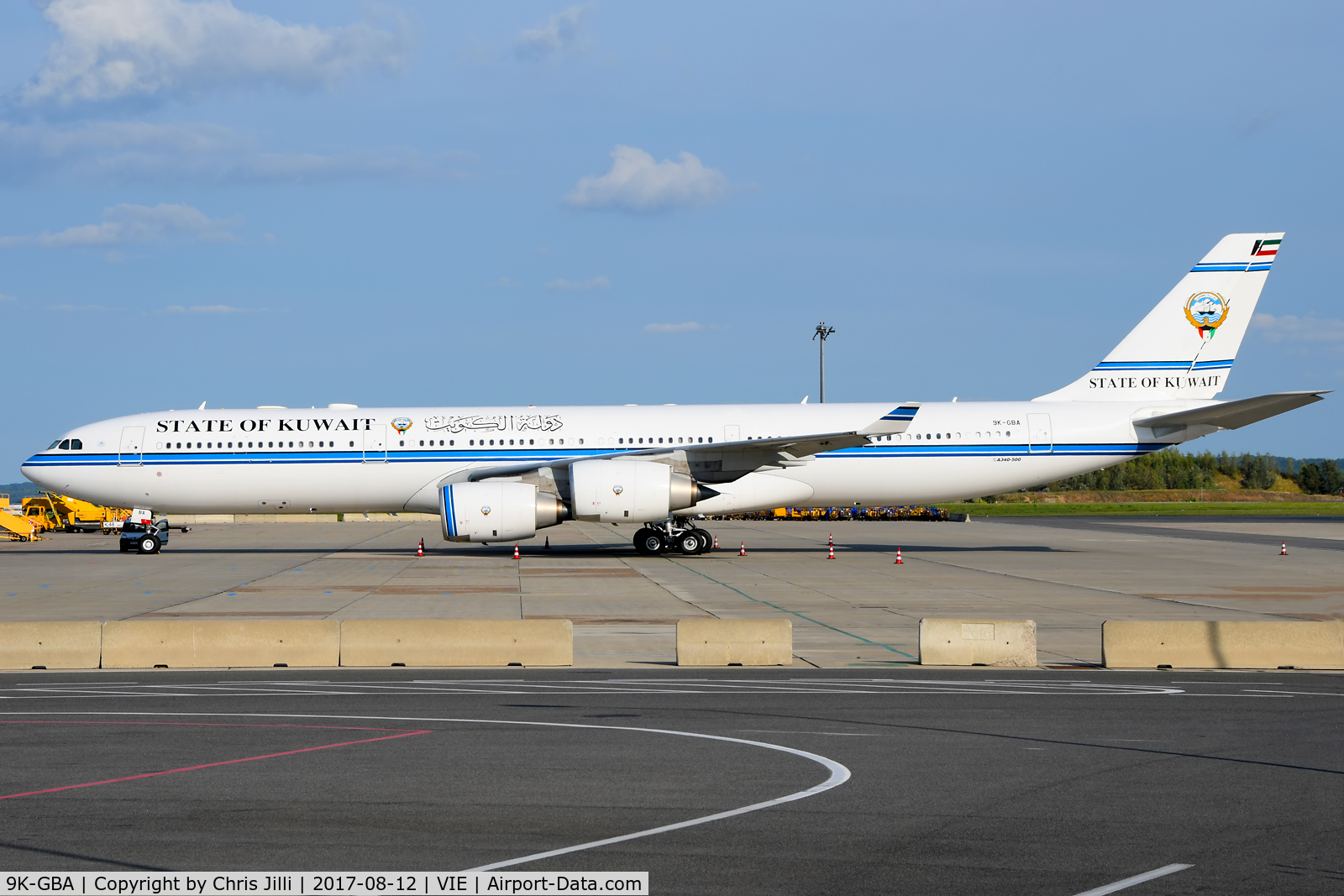 9K-GBA, 2009 Airbus A340-542 C/N 1091, State of Kuwait