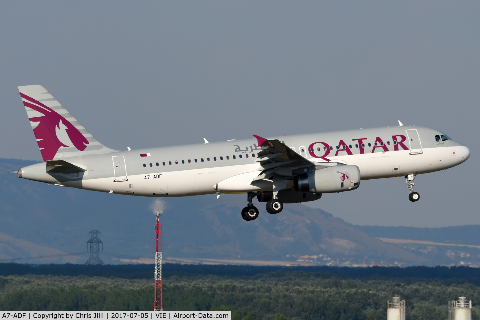 A7-ADF, 2003 Airbus A320-232 C/N 2097, Qatar Airways