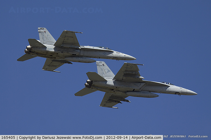 165405, McDonnell Douglas F/A-18C Hornet C/N 1433, F/A-18C Hornet 165405 NE-401 from VFA-34 