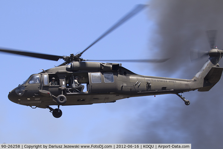 90-26258, 1990 Sikorsky MH-60L Black Hawk C/N 70-1486, UH-60L Blackhawk 90-26258  from 1/126th AVN  Quonset Point ANGS, RI