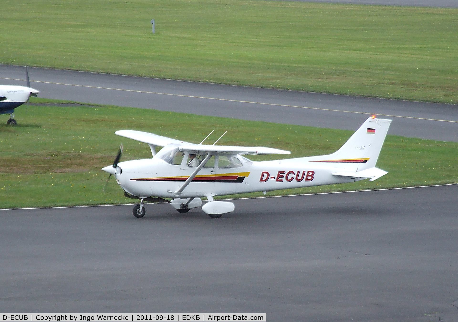 D-ECUB, 1979 Reims F172N Skyhawk C/N 1823, Cessna (Reims) F172N at Bonn-Hangelar airfield