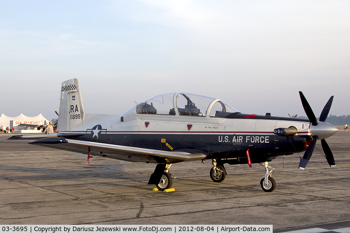 03-3695, 2003 Raytheon T-6A Texan II C/N PT-241, T-6A Texan II 03-3695 RA from 559th FTS 