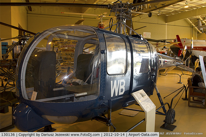 130136, Sikorsky S-52-3 C/N 52094, Sikorsky HO5S-1 (S-52) 130136 - American Helicopter Museum