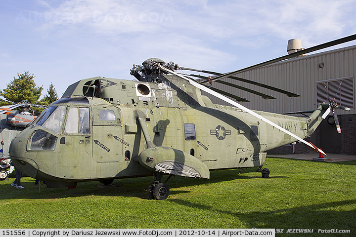 151556, Sikorsky SH-3A C/N 61-292, Sikorsky HH-3A Sea King (S-61B) 151556 - American Helicopter Museum