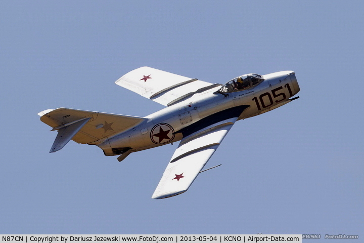 N87CN, Mikoyan-Gurevich MiG-15 C/N 910-51, MiG-15  C/N 910-51, NX87CN