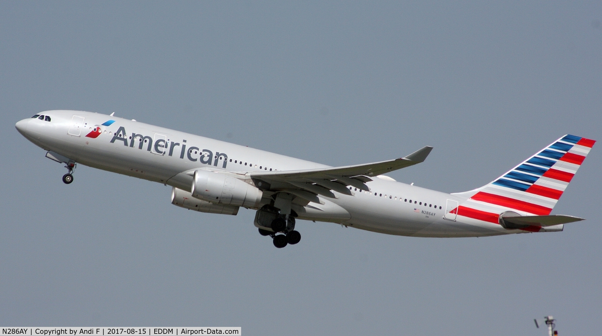 N286AY, 2013 Airbus A330-243 C/N 1415, American Airlines Airbus A330-200