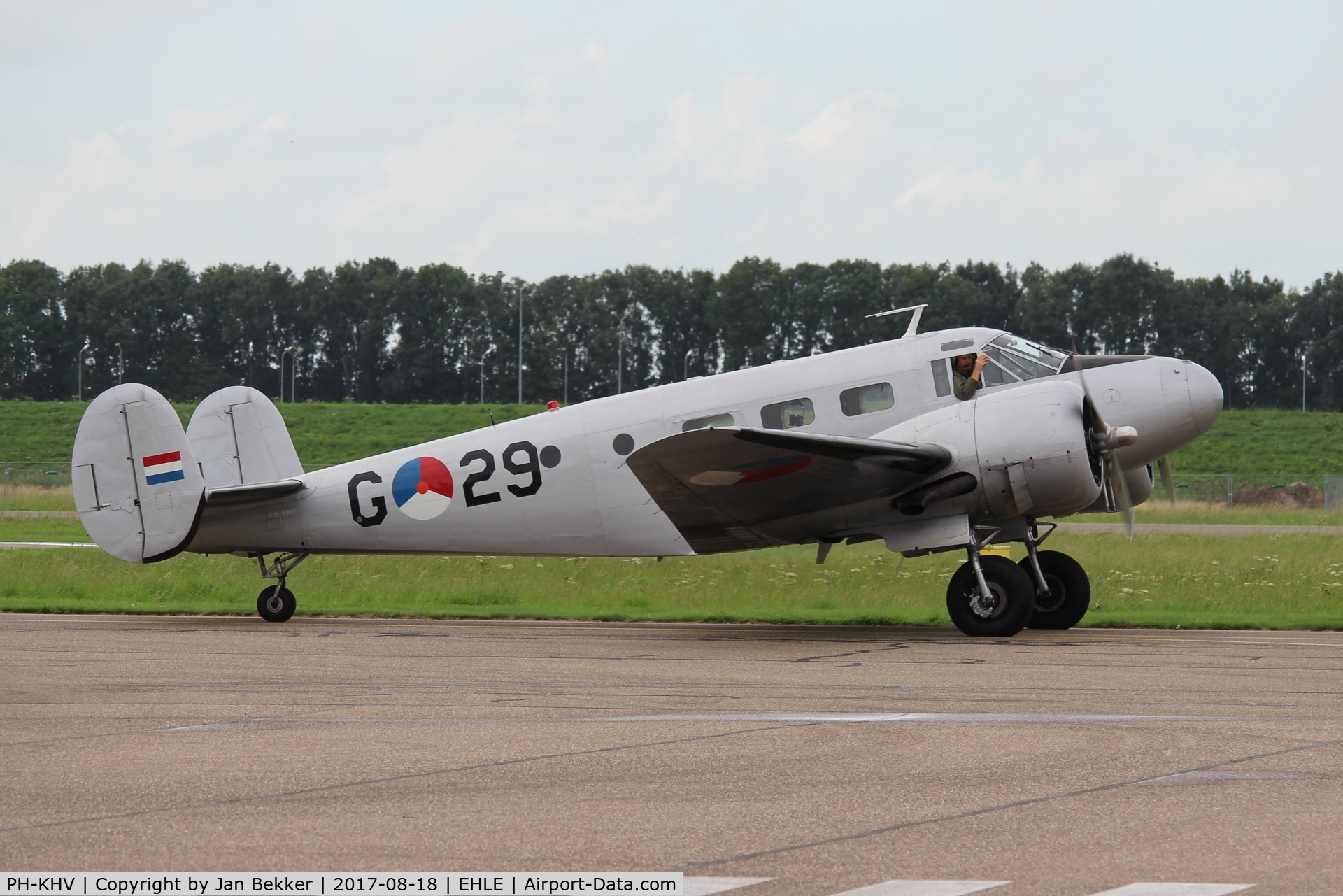 PH-KHV, 1952 Beech Expeditor 3NM (D18S) C/N A-904/CA-254, Lelystad Airport