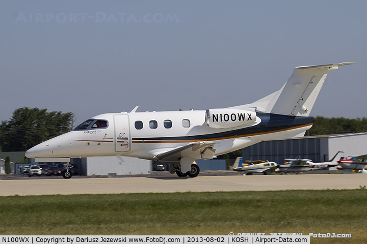 N100WX, 2009 Embraer EMB-500 Phenom 100 C/N 50000037, Embraer EMB-500 Phenom  C/N 50000037, N100WX