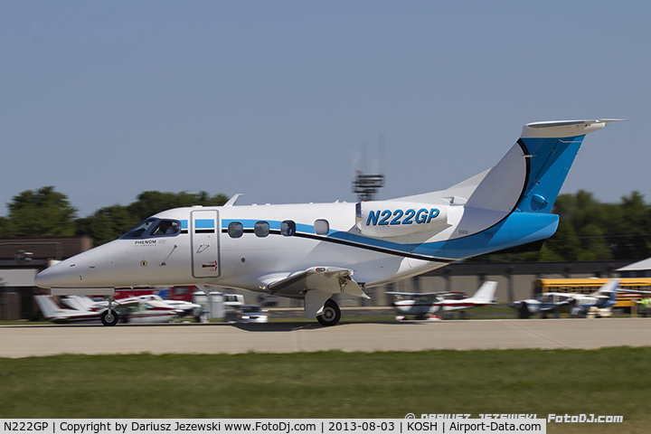 N222GP, 2010 Embraer EMB-500 Phenom 100 C/N 50000218, Embraer EMB-500 Phenom  C/N 5000021, N222GP