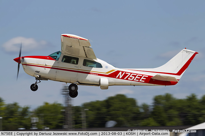 N75EE, 1975 Cessna 210L Centurion C/N 21060837, Cessna 210L Centurion  C/N 21060837, N75EE