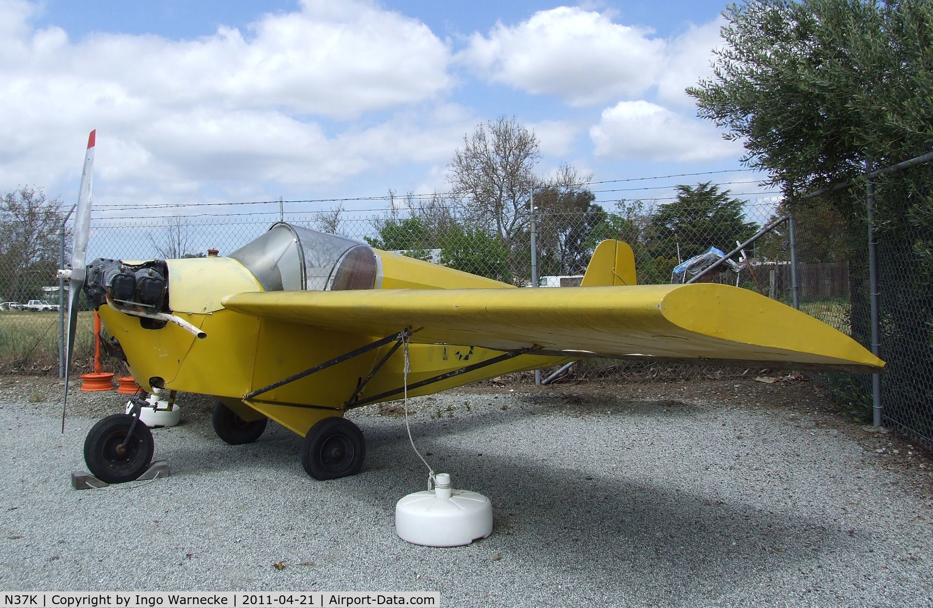 N37K, 1955 Stits SA-6A Flut-r-Bug C/N 101, Stits SA-6A Flut-r-Bug at the Wings of History Air Museum, San Martin CA