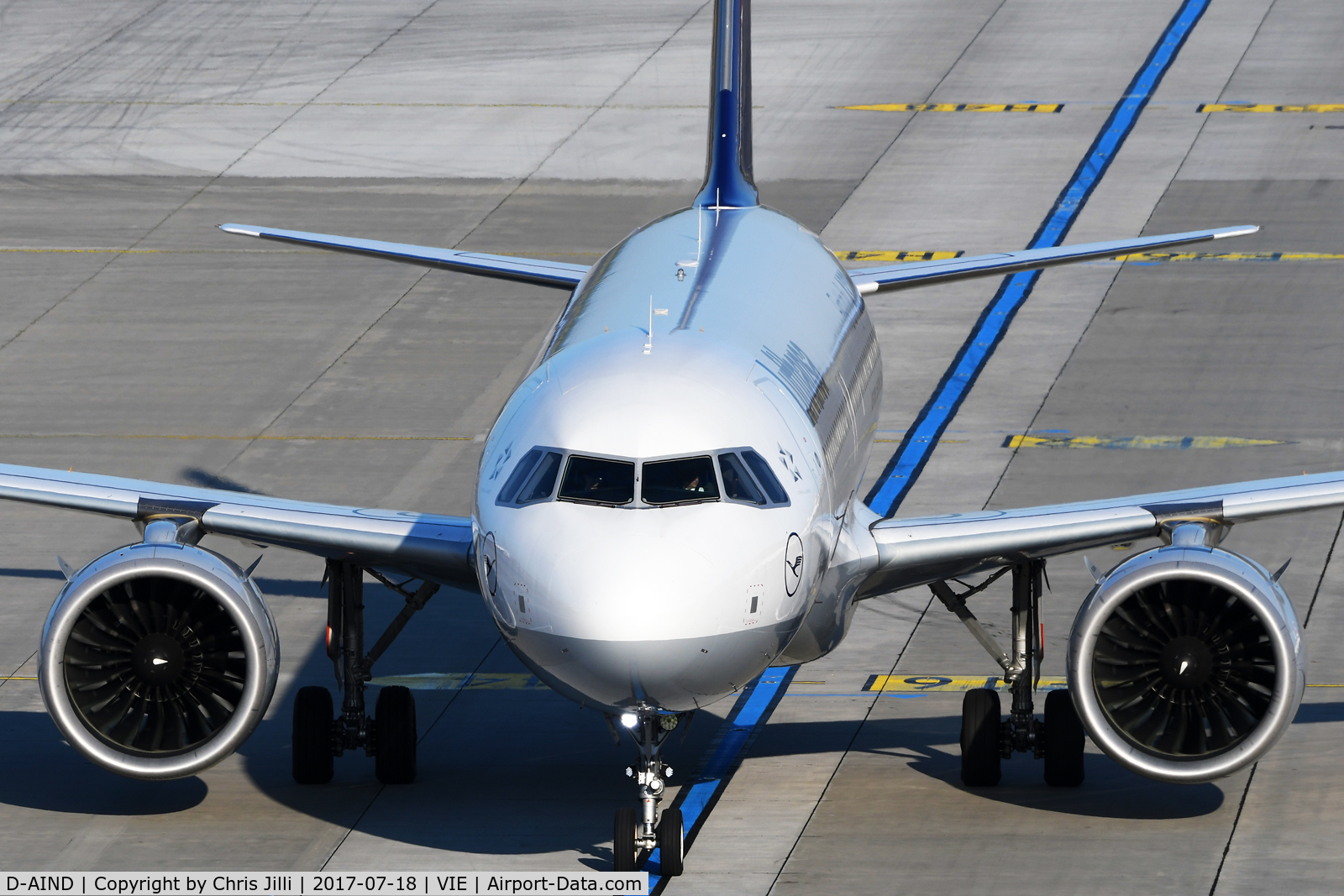 D-AIND, 2016 Airbus A320-271NEO C/N 7078, Lufthansa