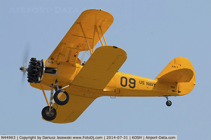 N44963, 1941 Naval Aircraft Factory N3N-3 C/N 1926, Naval Aircraft Factory N3N-3 Yellow Peril  C/N 1926, N44963