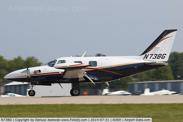 N73BG, Piper PA-31T1 C/N 31T-8004027, Piper PA-31T1 Cheyenne  C/N 31T-8004027, N73BG