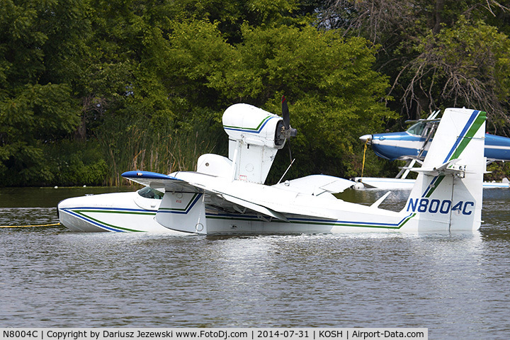 N8004C, 1980 Consolidated Aeronautics Inc. LAKE LA-4-200 C/N 1023, Lake LA-4-200 Buccaneer  C/N 1023, N8004C