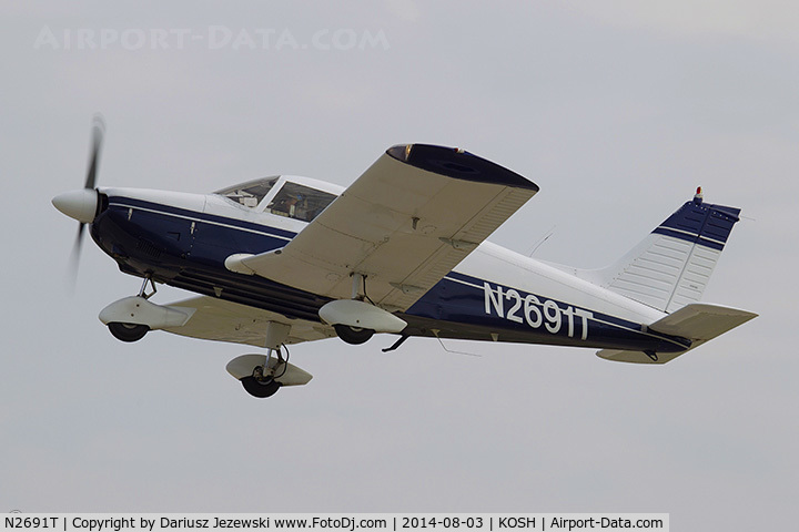 N2691T, 1971 Piper PA-28-180 Cherokee C/N 28-7205065, Piper PA-28-180 Cherokee  C/N 28-7205065, N2691T