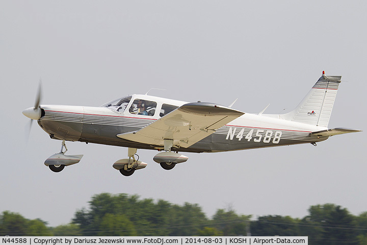 N44588, 1974 Piper PA-32-260 Cherokee Six Cherokee Six C/N 32-7400050, Piper PA-32-260 Cherokee Six  C/N 32-7400050, N44588
