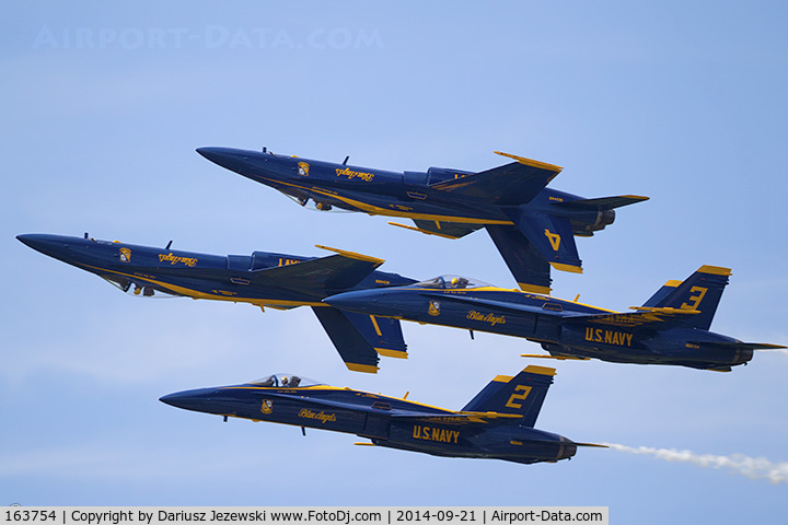 163754, 1989 McDonnell Douglas F/A-18C Hornet C/N 0829/C112, F/A-18C Hornet 163754 C/N 0817 from Blue Angels Demo Team  NAS Pensacola, FL