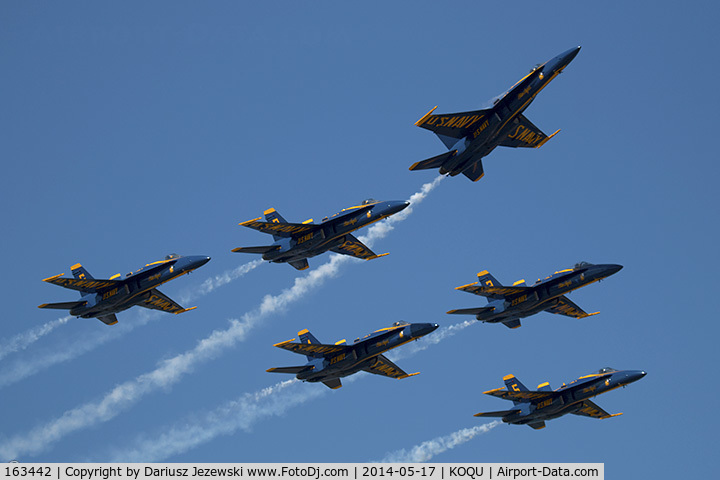 163442, 1987 McDonnell Douglas F/A-18C Hornet C/N 0645/C013, United States Navy Flight Demonstration Squadron 