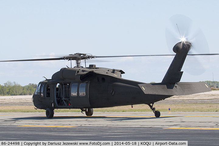 86-24498, 1986 Sikorsky UH-60A Black Hawk C/N 70.993, UH-60A Blackhawk 86-24498  from 2/4th Avn  Quonset Point ANGS, RI