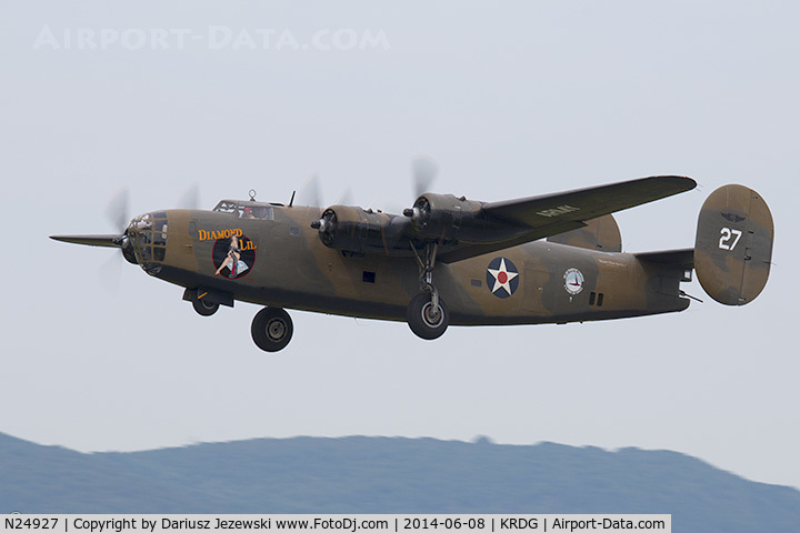 N24927, 1940 Consolidated Vultee RLB30 (B-24) C/N 18, Consolidated Vultee RLB-30 Liberator 