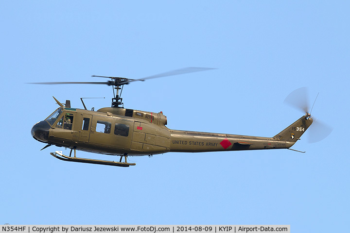 N354HF, 1964 Bell UH-1H Iroquois C/N 69-15354, Bell UH-1H C/N 69-15354, N354HF