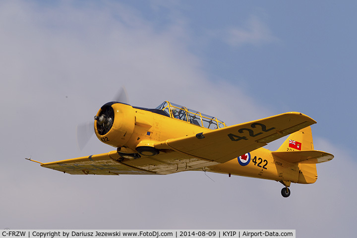 C-FRZW, 1952 Canadian Car & Foundry T-6 Harvard Mk.4 C/N CCF4-213, Canadian Car & Foundry Harvard MK IV C/N CCF4-213, C-FRZW