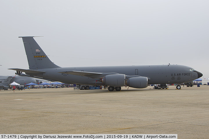 57-1479, 1957 Boeing KC-135R Stratotanker C/N 14550, KC-135R Stratotanker 57-1479  from 756th ARS 459th ARW Andrews AFB, MD