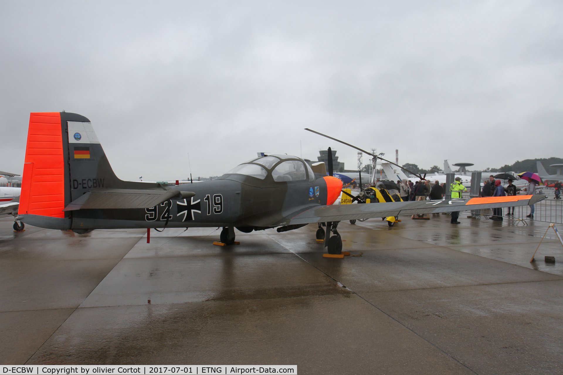 D-ECBW, 1958 Focke-Wulf FWP-149D C/N 316, Geilenkirchen open door day