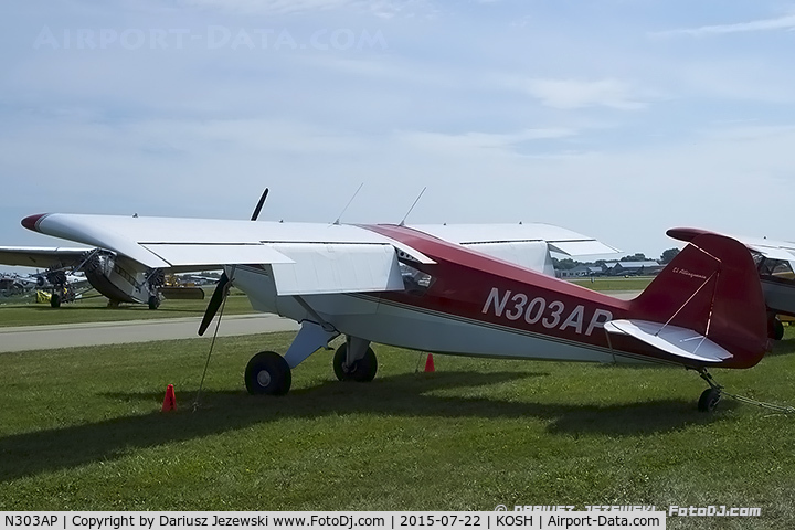N303AP, 2003 Avipro Bearhawk C/N 02-01/02-444, Bearhawk  C/N 02-01/02-444, N303AP