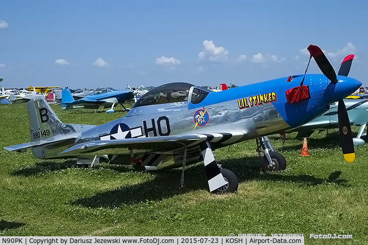 N90PK, 1999 Stewart 51 S-51D Mustang C/N 149, Stewart 51 S-51D Mustang  C/N 149, N90PK