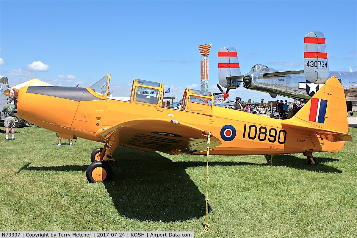 N79307, 1943 Fairchild M-62A-3 Cornell II C/N FZ337, At 2017 EAA Airventure at Oshkosh