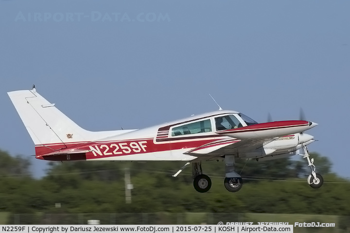N2259F, 1966 Cessna 310L C/N 310L-0059, Cessna 310L  C/N 310L-0059, N2259F