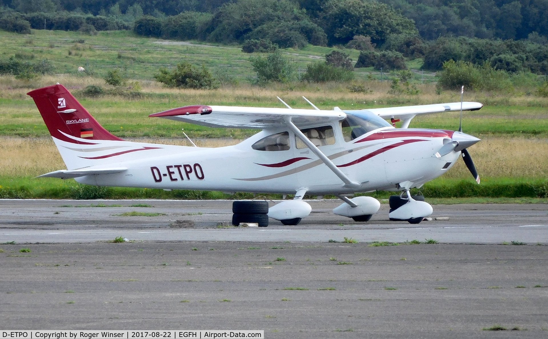 D-ETPO, 2008 Cessna 182T Skylane Skylane C/N 182-82134, Visiting Skylane.