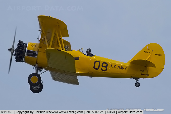 N44963, 1941 Naval Aircraft Factory N3N-3 C/N 1926, Naval Aircraft Factory N3N-3 Yellow Peril  C/N 1926, N44963