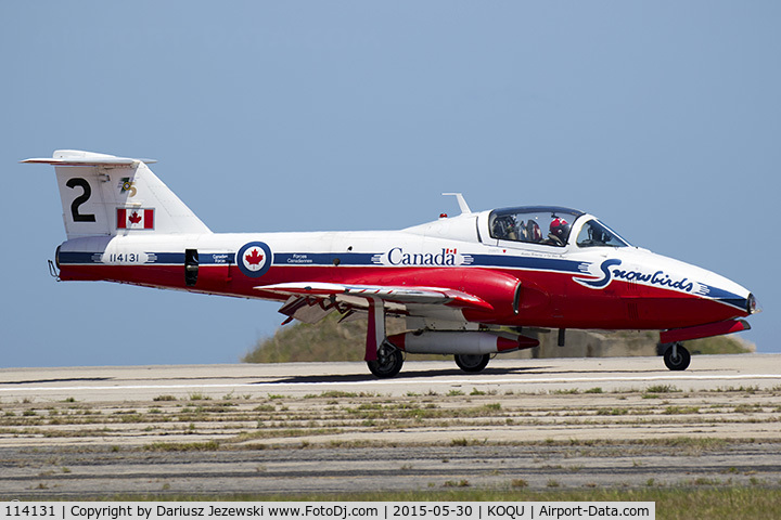 114131, Canadair CT-114 Tutor C/N 1131, CAF CT-114 Tutor 114131 C/N 1131 from Snowbirds Demo Team 15 Wing CFB Moose Jaw, SK